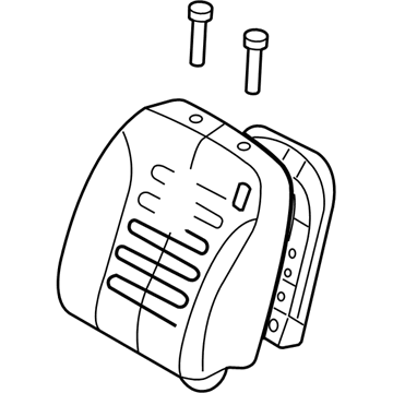 Kia 883052G000809 Back Assembly-Front Seat,LH