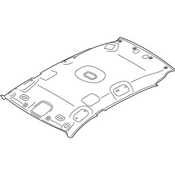 Kia 85370D9250ED Headlining Assembly