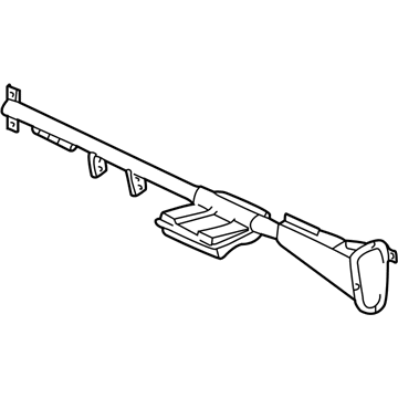 Kia 844103C500 Crossmember Assembly-Cowl