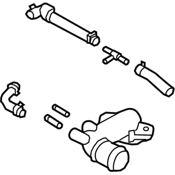 Kia K900 Thermostat Housing - 256703F400