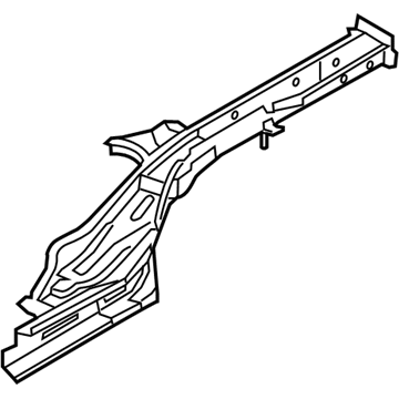 Kia 657103W070 Member Assembly-Rear Floor