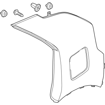 Kia 87850AT000 GARNISH ASSY-CPILLA