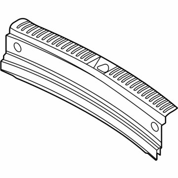 Kia 85770Q5000WK Trim Assembly-Rr TRANSVE