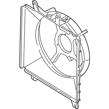 Kia Rio Fan Shroud - 25350FD100