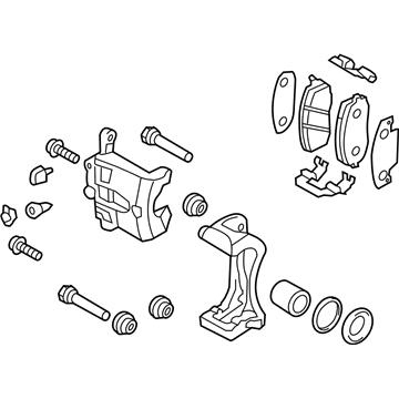 Kia Rio Brake Caliper - 58110H9600