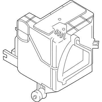 Kia 0K30A61145A Blower Unit-W/O Core