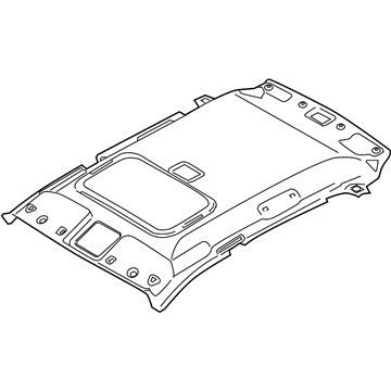 Kia 854101F390LX Headlining Assembly