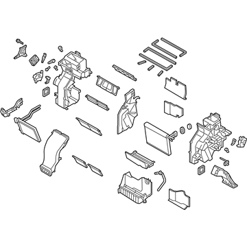 Kia 972051U351 Heater & EVAPORATOR