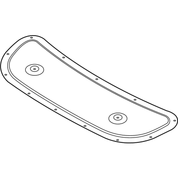 Kia 81125K0000 Pad-Hood Insulating