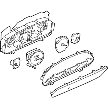 Kia 940013C500 Cluster Assembly-Instrument