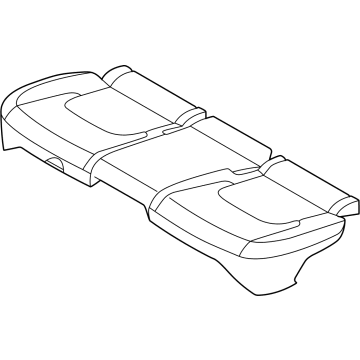 Kia 89150P1500 PAD ASSY-REAR SEAT C