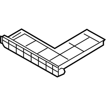 Kia 972331G000 Cover Assembly-Air Filter