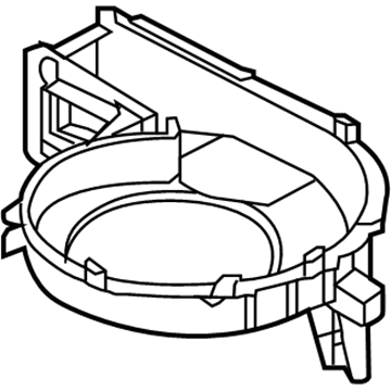 Kia 97112D5000 Case-Blower,Lower