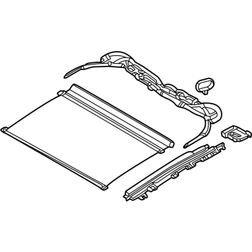 Kia 81650CV000WK MECHANISM ASSY-PANOR