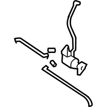 Kia 0K34B62310 Tail Gate Latch Assembly