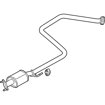 Kia Niro Exhaust Pipe - 28650AT100