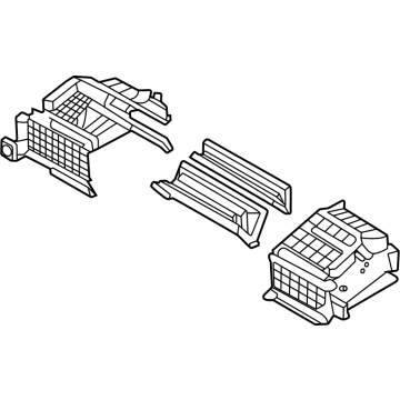 Kia 97131CV000 CASE ASSY-AIR INLET 97131CV000 Kia CASE ASSY-AIR INLET Illustration 1 of 1