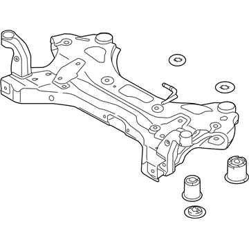 Kia 62405A9100 Crossmember Complete