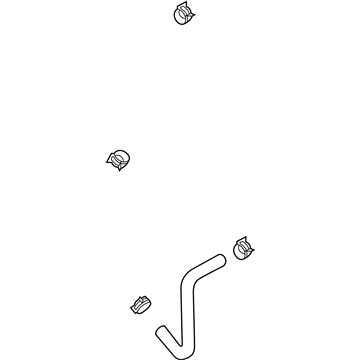 Kia Optima Hybrid Oil Cooler Hose - 254204R000