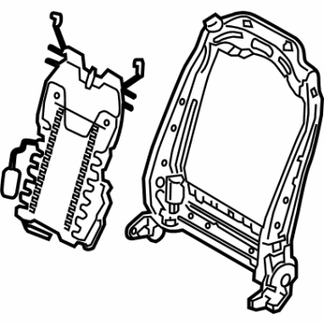 Kia 88310A9120 Frame Assembly-Front Seat B