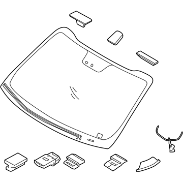 Kia Windshield - 86111D9000