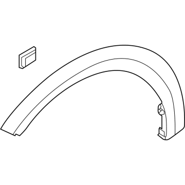 Kia 87711AT100 GARNISH ASSY-FNDR SI