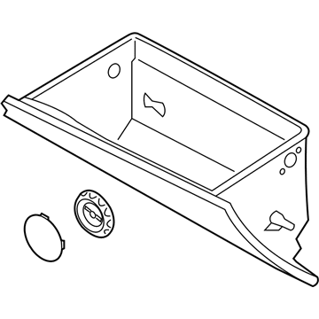 2017 Kia Forte Glove Box - 84510A7020WK