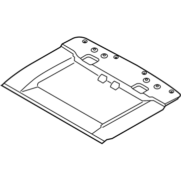 Kia 842801U000VA Carpet Assembly-Rear Floor