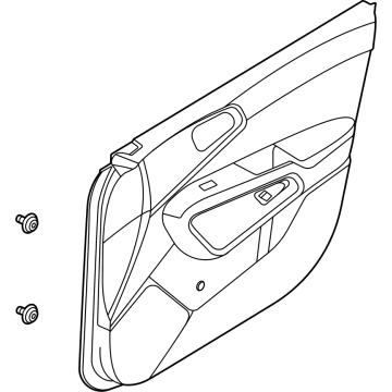 Kia 82306K0AU0D3X PANEL ASSY-FRONT DOO