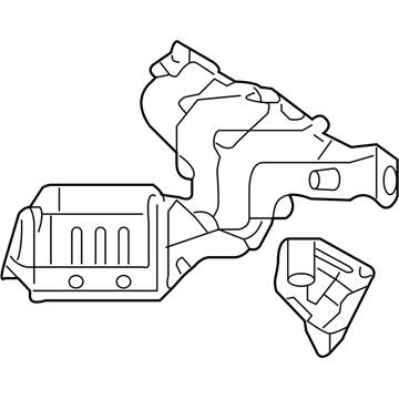 2007 Kia Optima Catalytic Converter - 2851025450