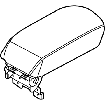 Kia 84660K0000CSW Console Armrest Assembly