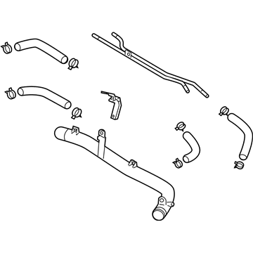 Kia 254703C800 Pipe & Hose Assembly,Inner