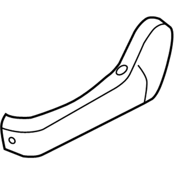 Kia 880614D040KS Shield Cover-Seat Passenger