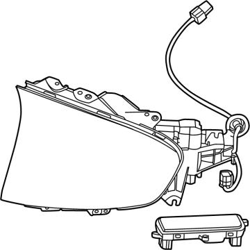 Kia 695C0CV000ABP DOOR ASSY-CHARGE