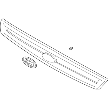 2003 Kia Rio Grille - 0K34A50710