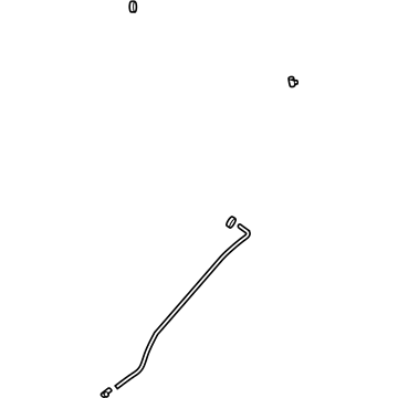 Kia 816813E000 Hose-Sunroof Drain Front