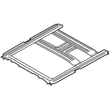 Kia 816203E000 Frame Assembly-Sunroof