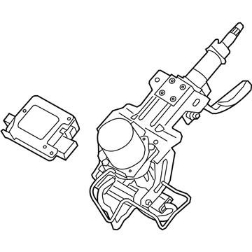 Kia Sportage Steering Column - 563103W960