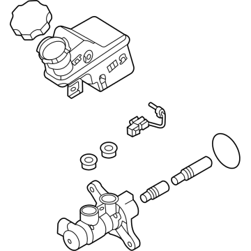 2020 Kia Cadenza Brake Master Cylinder - 58510F6550