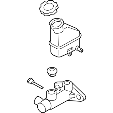 2013 Kia Sorento Brake Master Cylinder - 585102W800