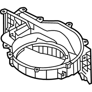 Kia 97112D3010 Case-Blower,Lower