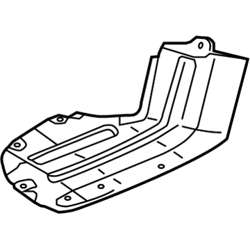 Kia 86695A9500 Under Cover-Rear LH