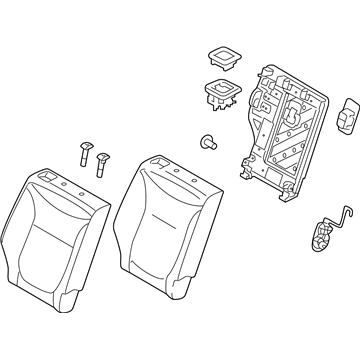 Kia 89400B2210KF6 Seat-Rear 2ND,RH