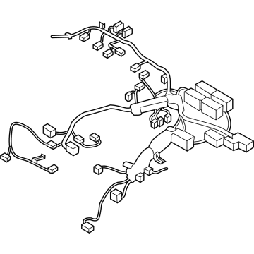 Kia 91201CV880 WIRING ASSY-FRT