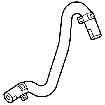 Kia 59130K0200 Hose Assembly-Brake BOOS