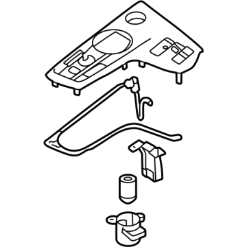 Kia 84650P1210FHV COVER ASSY-CONSOLE U