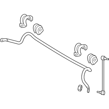 Kia 548103F600 Bar Assembly-Front Stabilizer