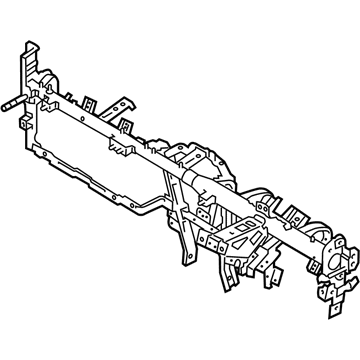 Kia 844101U000 Bar Assembly-Cowl Cross