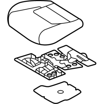 Kia 88150P1530 PAD ASSY-FRONT SEAT