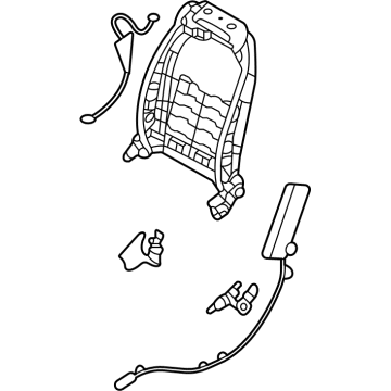 Kia 88310CH060 FRAME ASSY-FR SEAT B